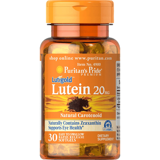 Lutein 20mg for Better Vision | CLEARANCE 50% OFF