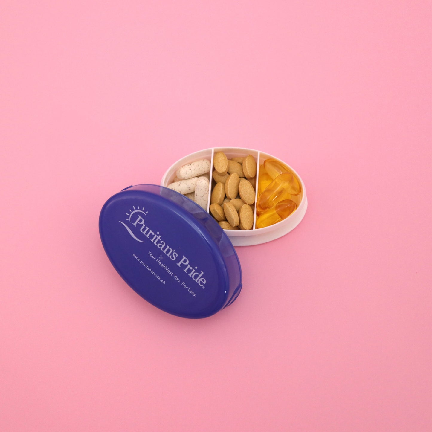 Puritan's Pride Pill Box for Health Supplements