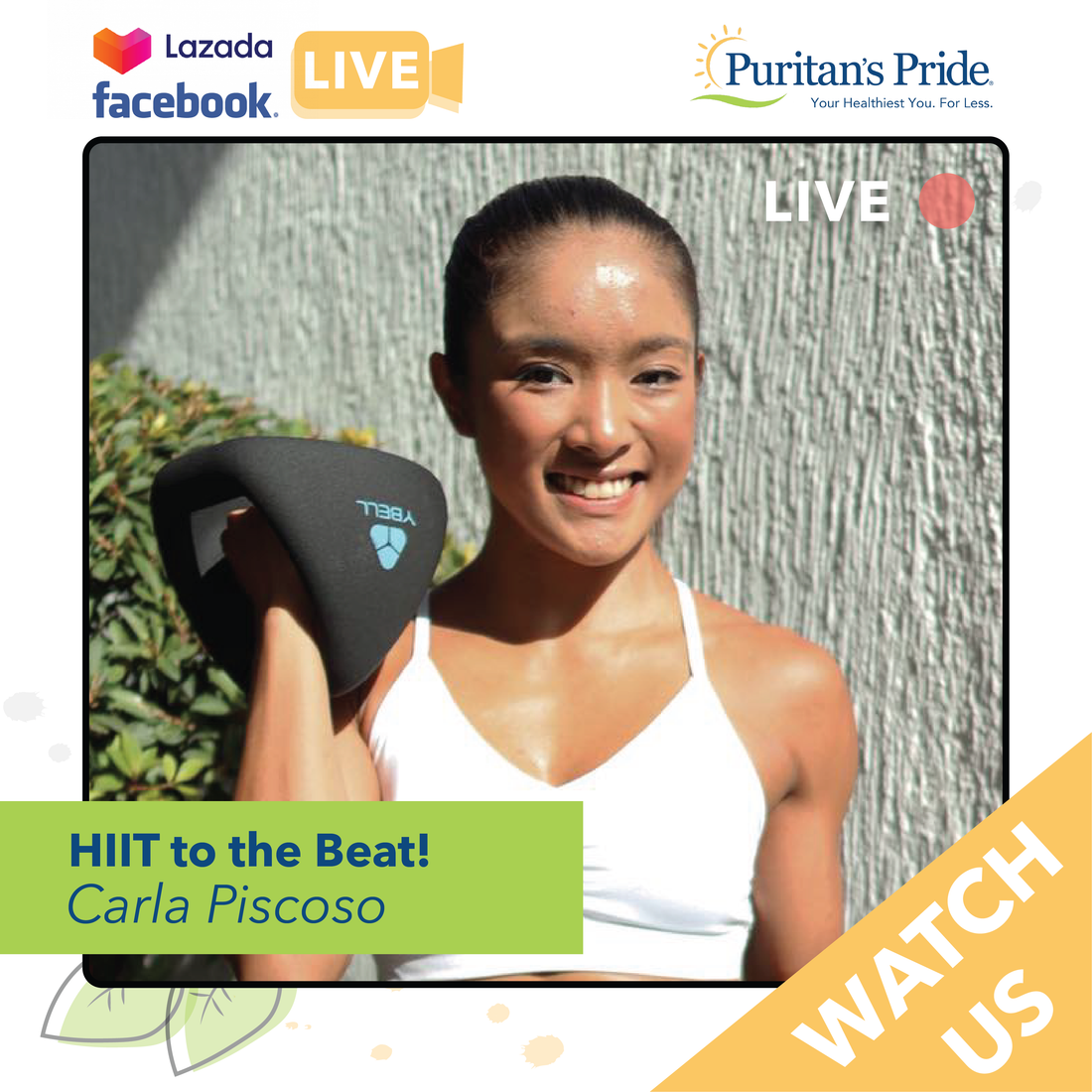 Workout Wednesday: HIIT to the Beat with Carla Piscoso!