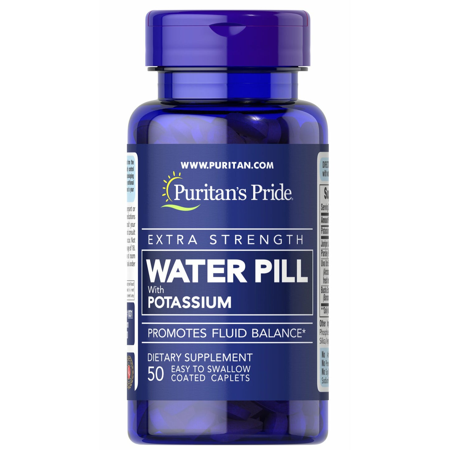 Water Pill with Potassium 50 caplets