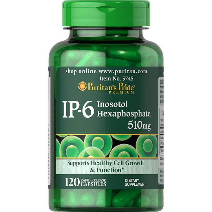 IP-6 Inositol Hexaphosphate 510 mg 120 capsules