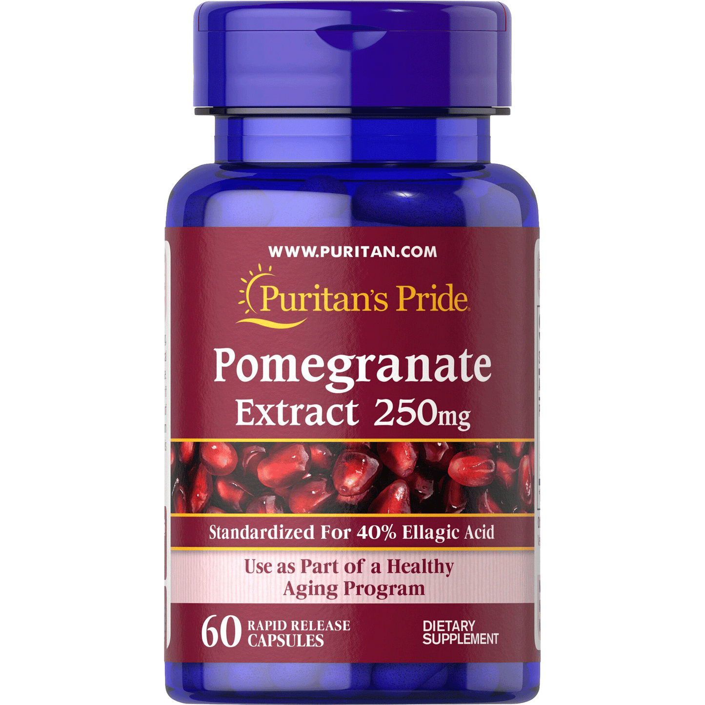 Pomegranate Extract 250 mg 60 capsules