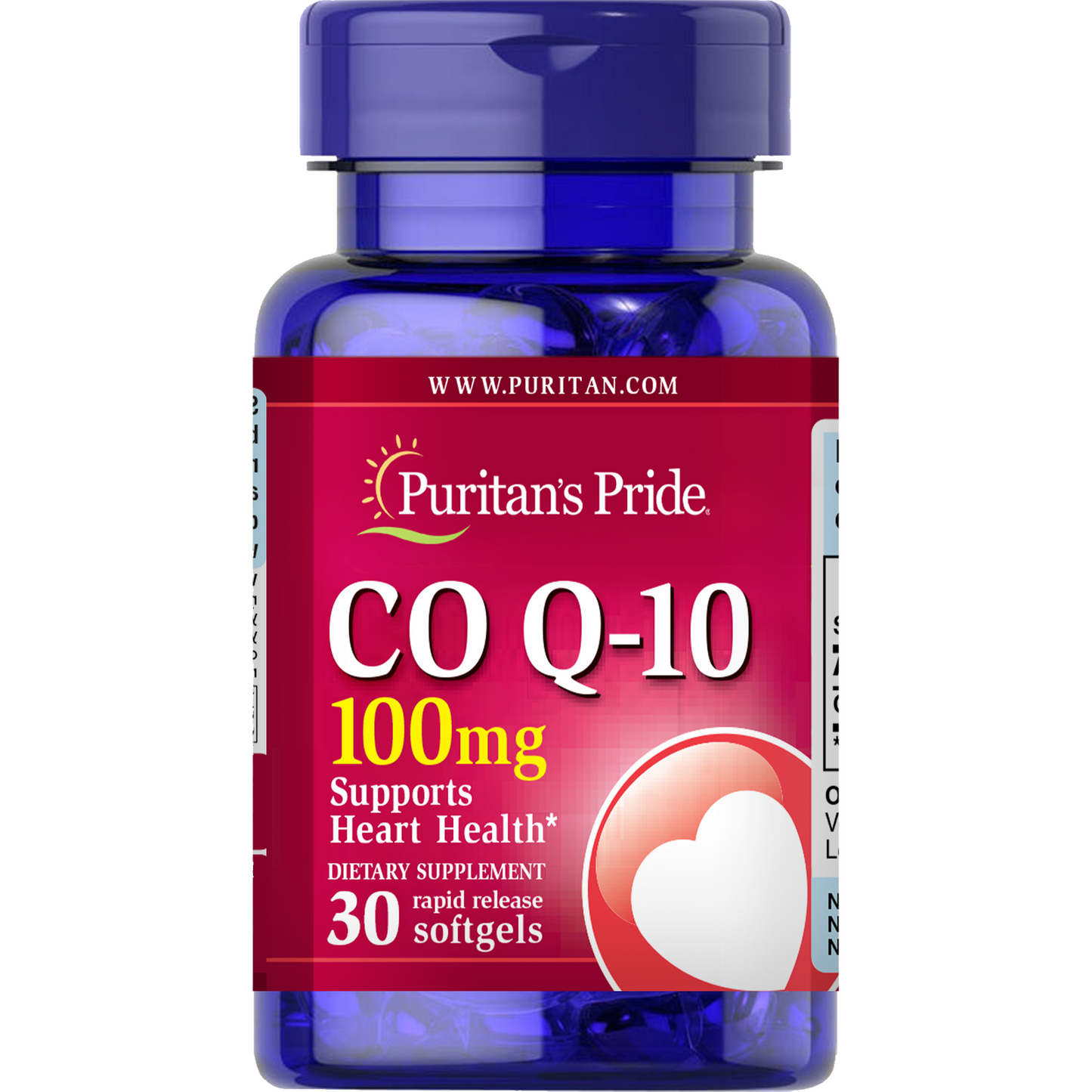 Co Q-10 100 mg 30 softgels | CoQ10 Coenzyme Q10