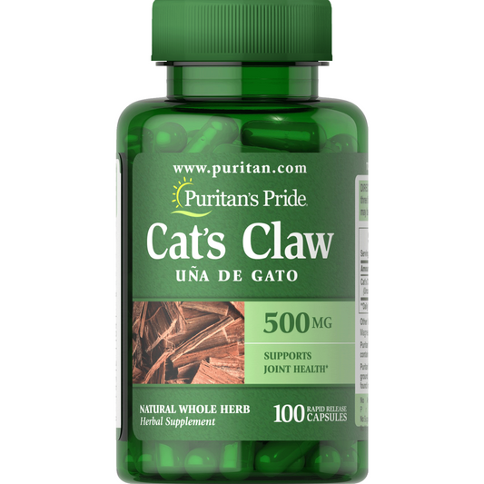 Cat's Claw 500mg 100 capsules