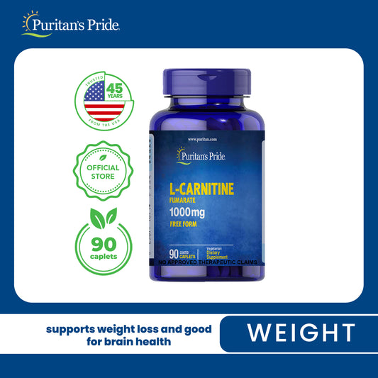 L-Carnitine Fumarate 1000 mg 90 caplets