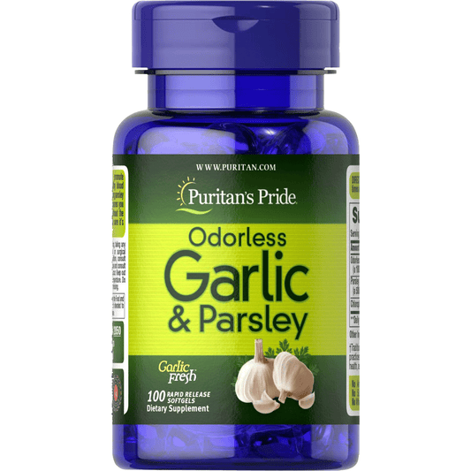 Odorless Garlic and Parsley 100 softgels