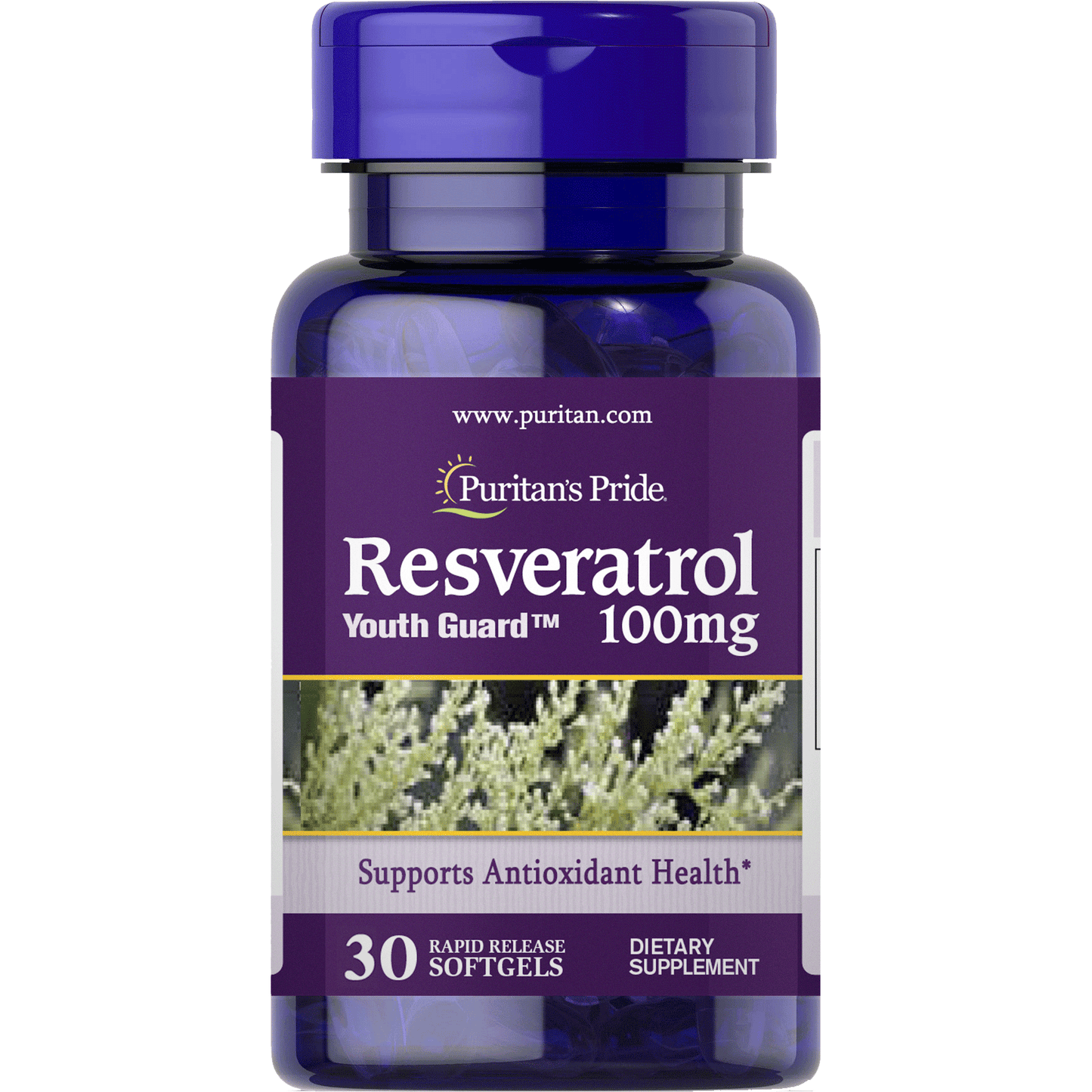 Resveratrol 100 mg 30 softgels