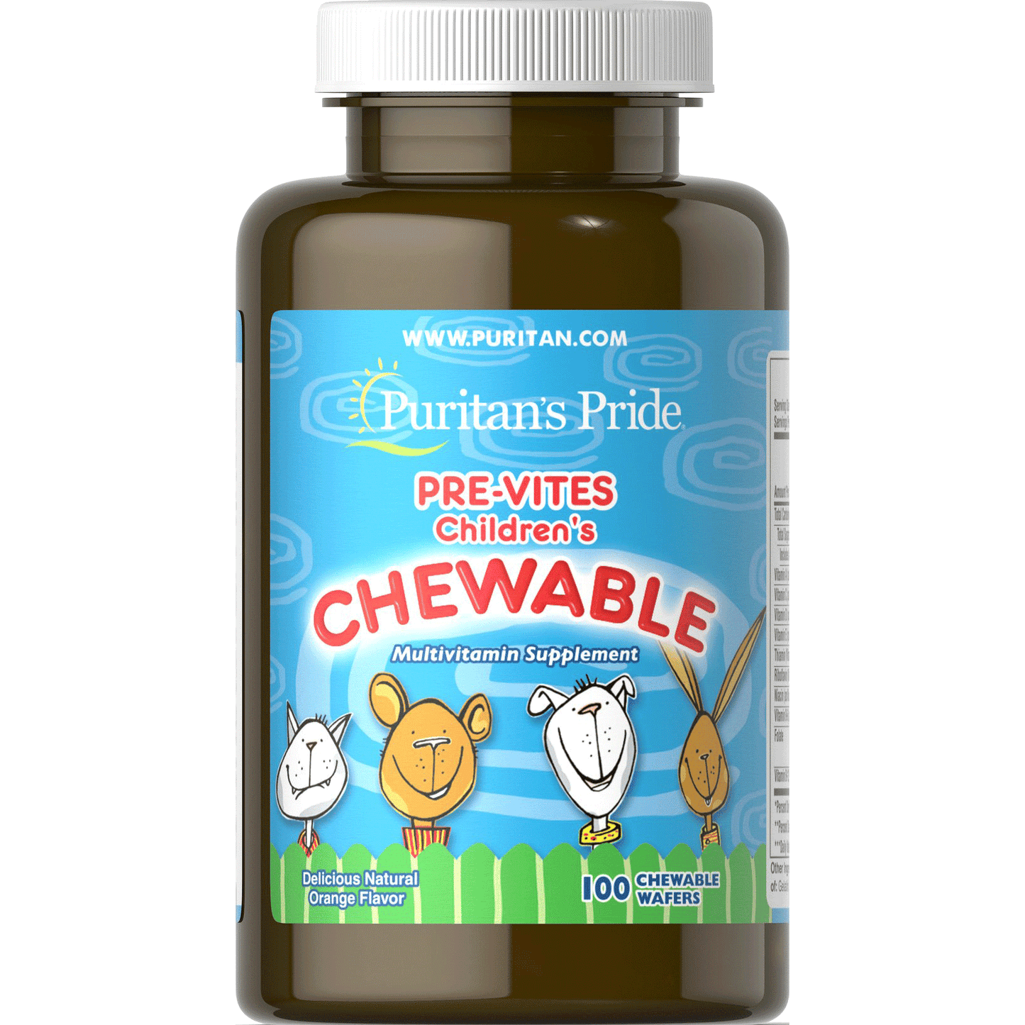 Pre-Vites Children's Multivitamin Chewable 100 wafers