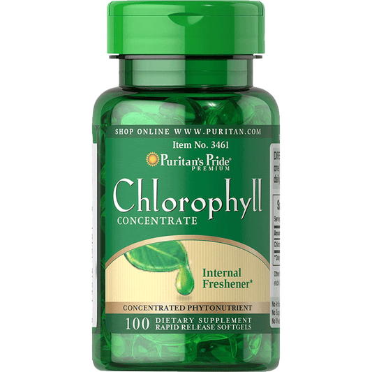 Chlorophyll Concentrate 50mg 100 softgels