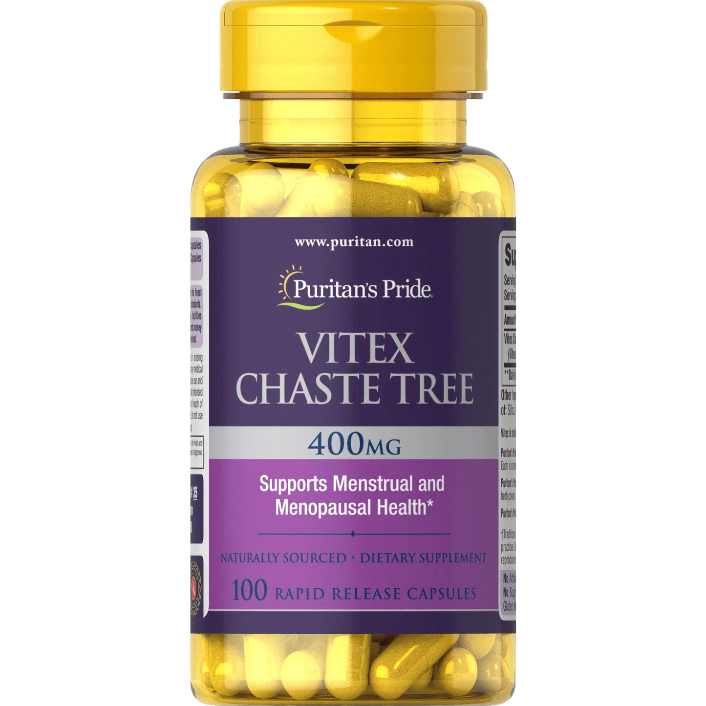 Vitex Chaste Tree 400 mg 100 Capsules