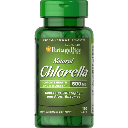 Chlorella Natural 500 mg 120 tablets