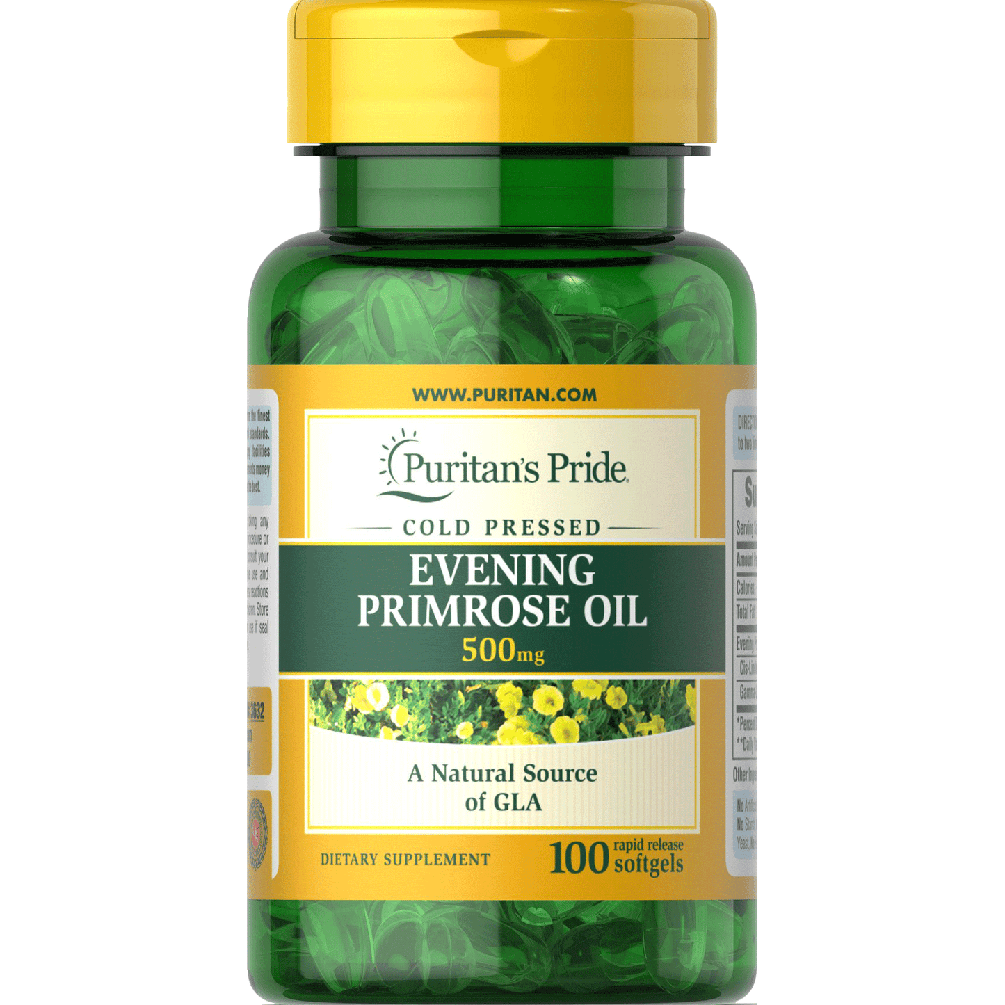 Women's Health Pack B Evening Primrose Oil 500 mg with GLA and Grapeseed Extract 100 mg