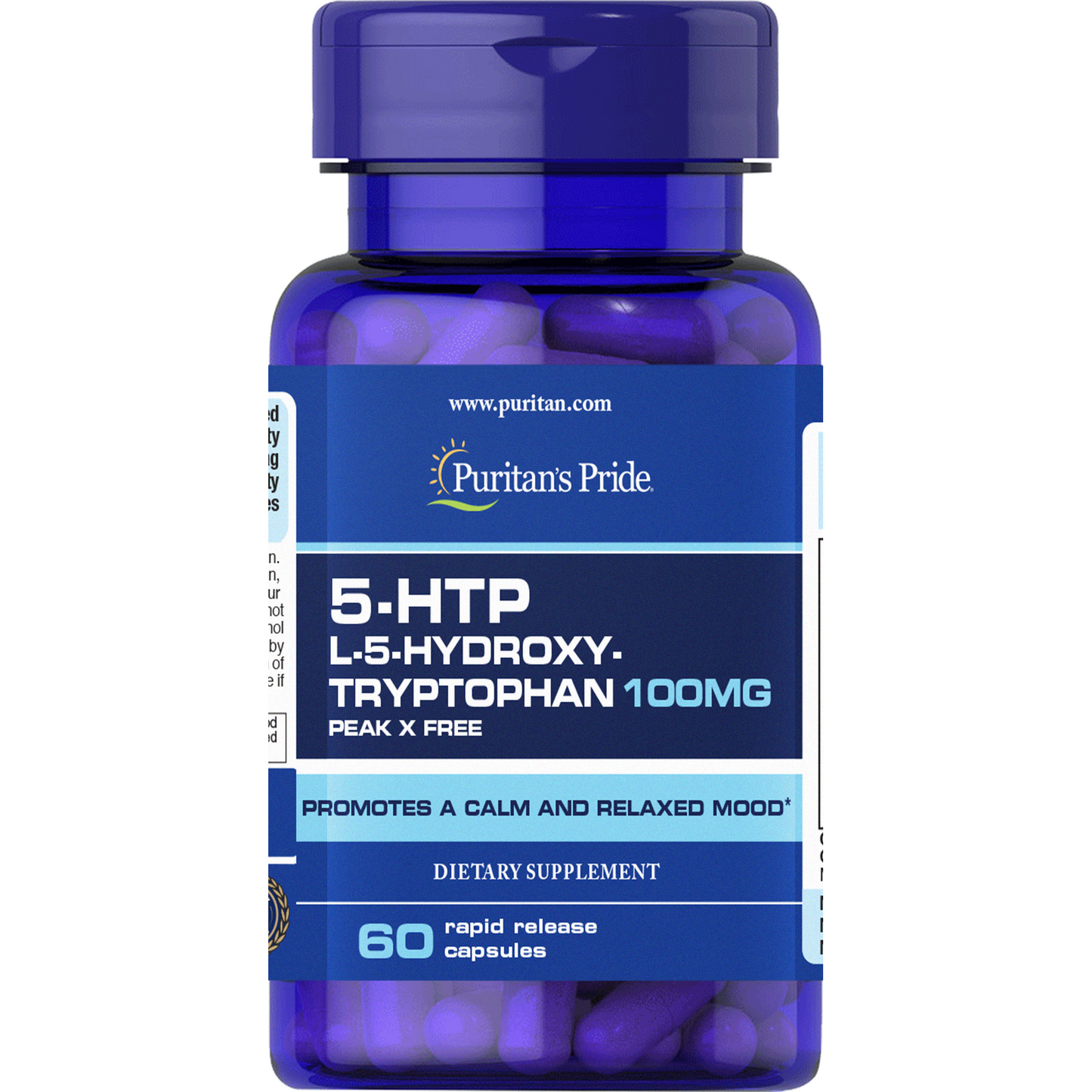 5-HTP Griffonia Simplicifolia 100 mg 60 Capsules
