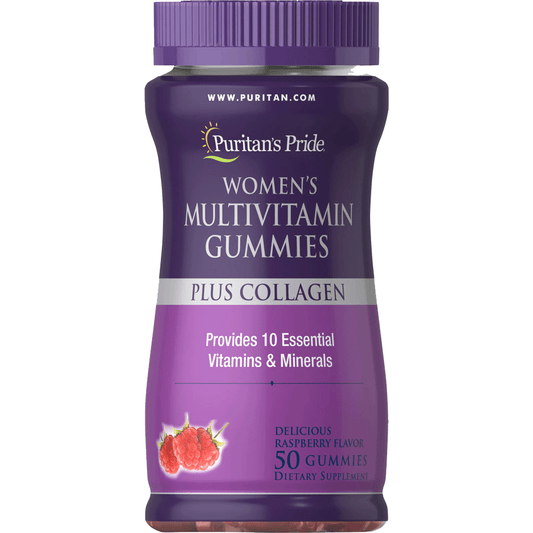 Women's Multivitamin Gummies Plus Collagen 50 gummies | CLEARANCE 50% OFF