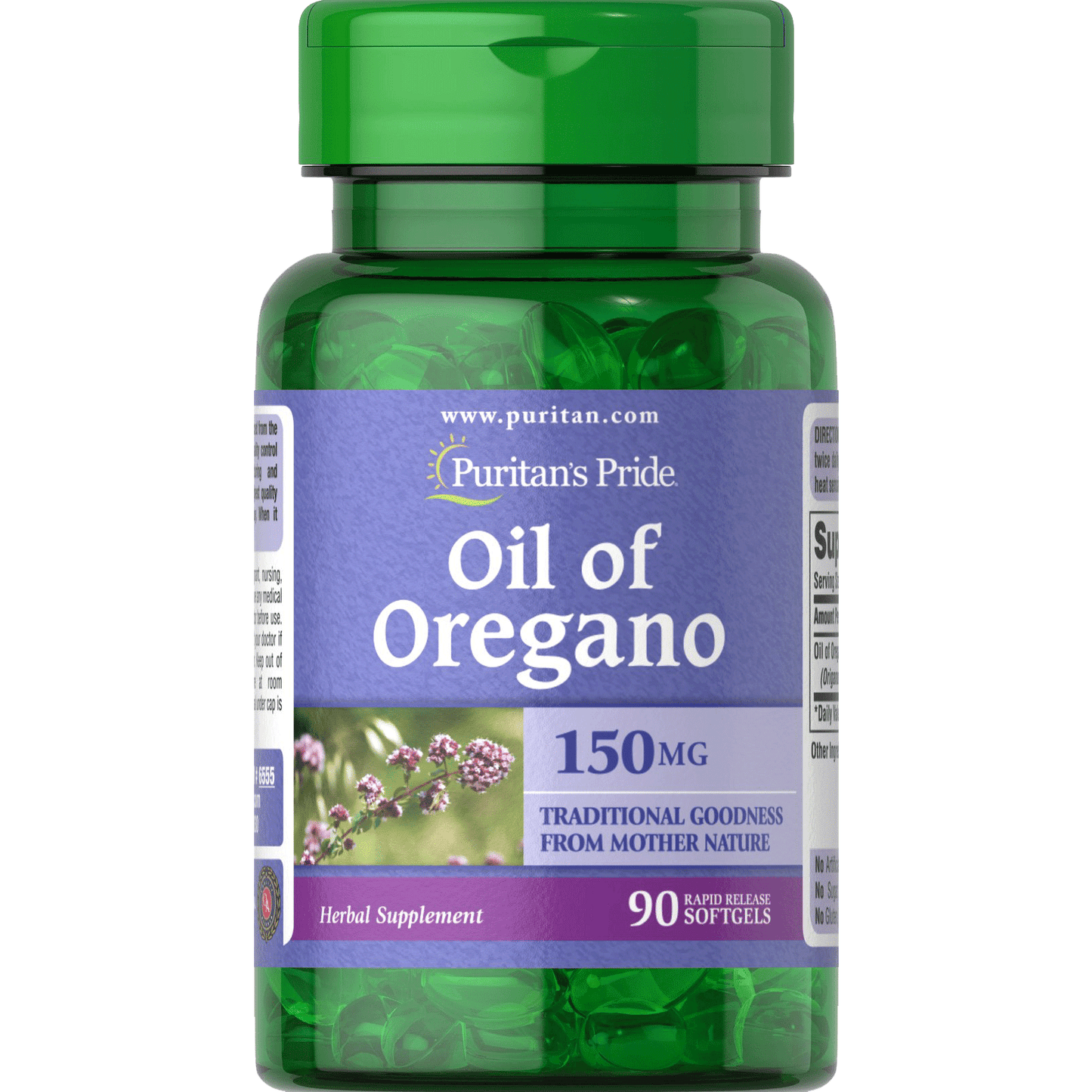 Oil of Oregano 150 mg 90 softgels