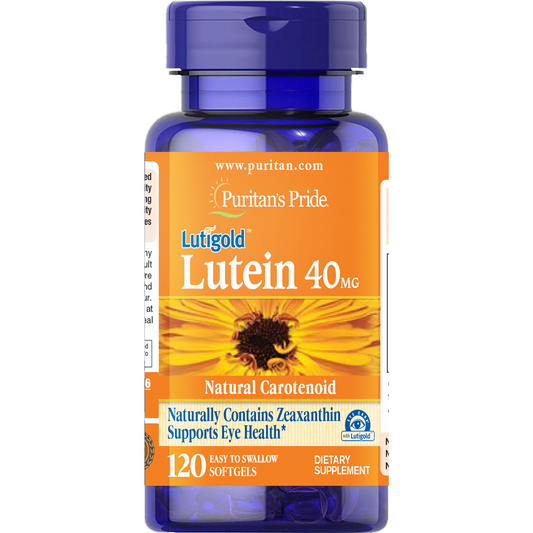 Lutein 40 mg with Zeaxanthin 120 softgels