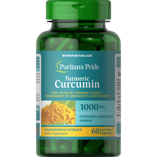 Turmeric Curcumin with Bioperine 1000 mg 60 capsules