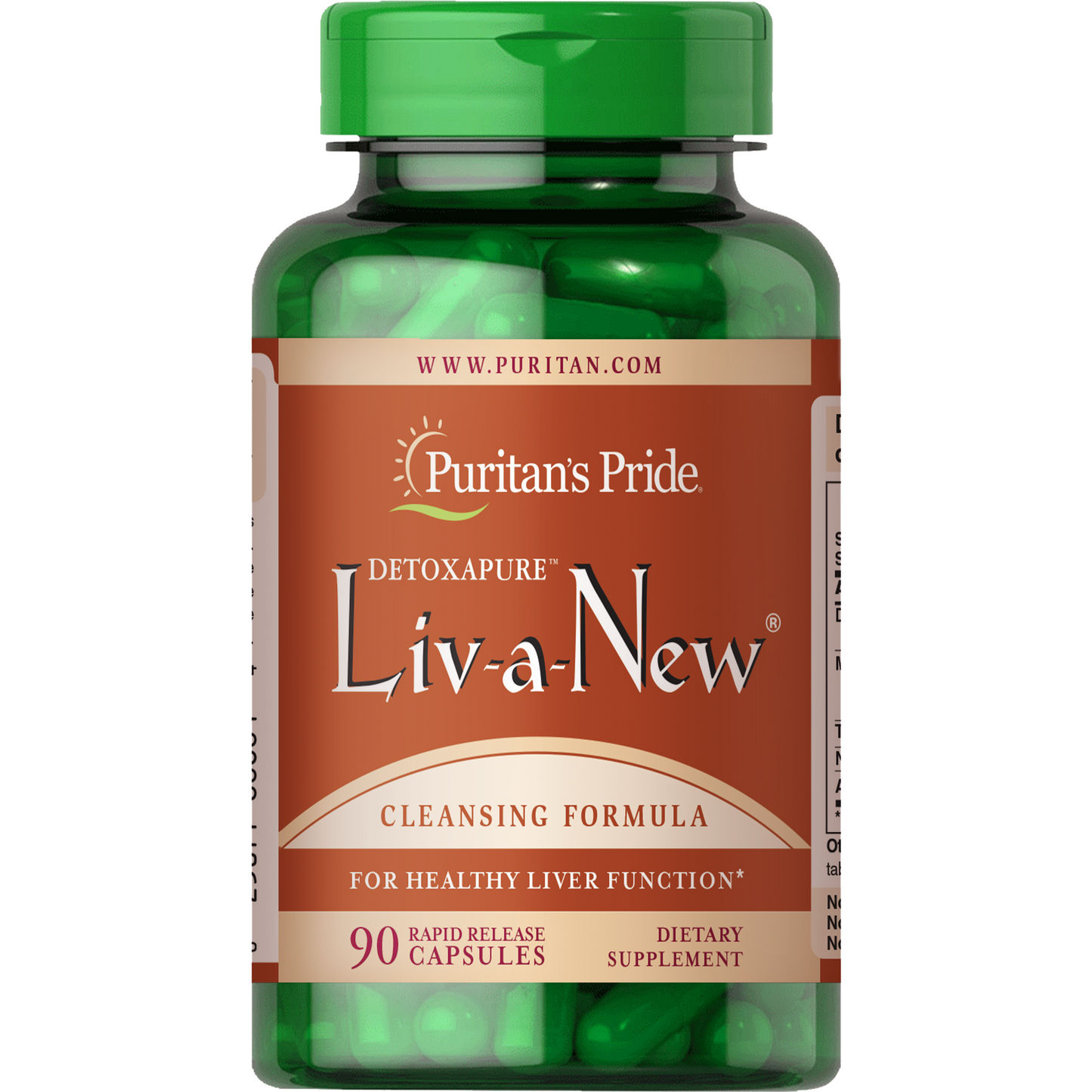 Liver Health Pack Liv-a-New® Liver Detox Supplement and Milk Thistle Silymarin 4:1 Extract 1000 mg