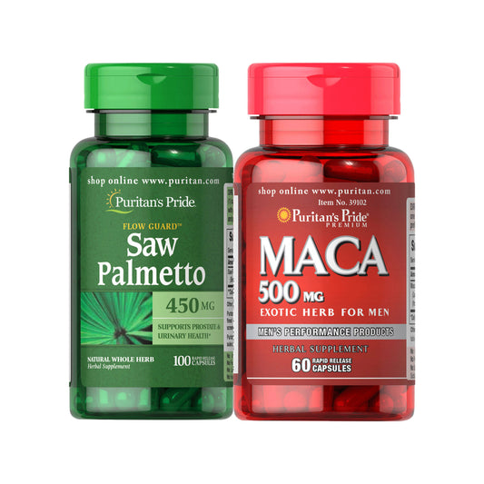 Men's Health Pack A Saw Palmetto 450 mg and Maca 500 mg