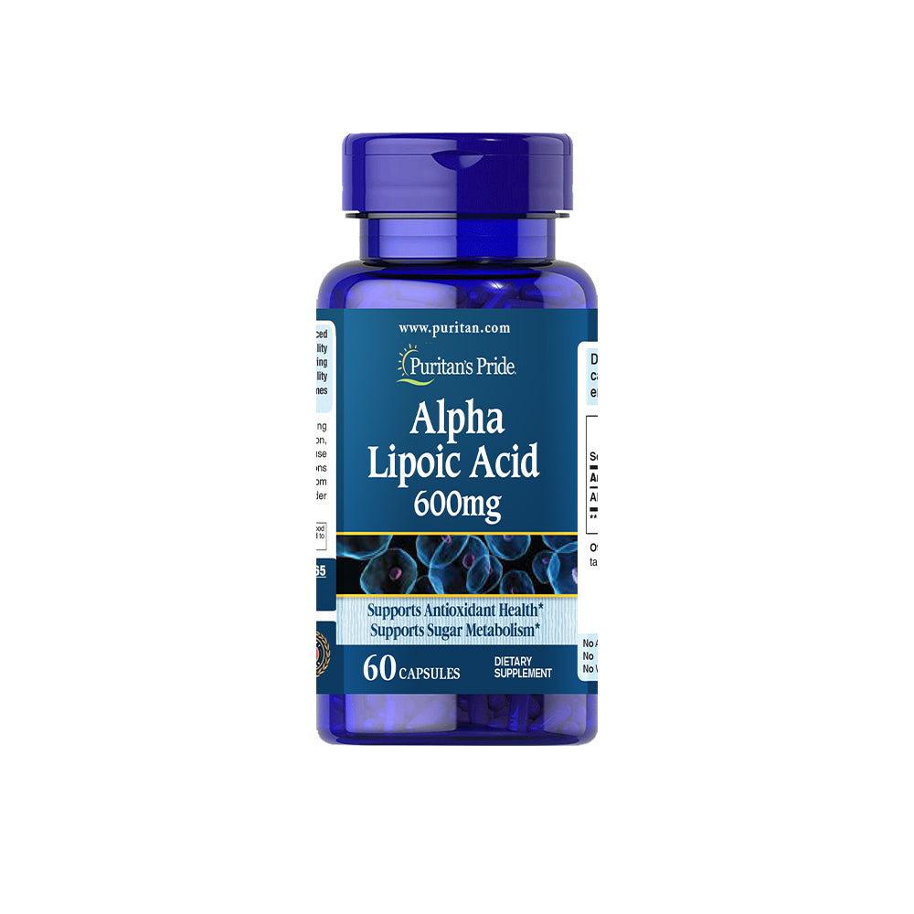 Alpha Lipoic Acid 600 mg 60 Capsules