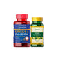 Women Power Duo Bundle  (Fish Oil 1400 mg with Active Omega-3 950 mg Triple Strength 60 Softgels + Evening Primrose Oil 500 mg with GLA Puritan's Pride Supplements)